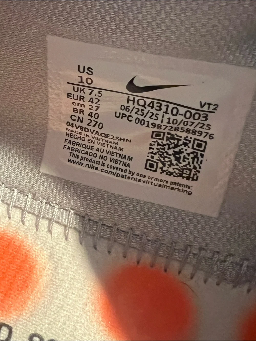 Nike Mind 002 Grey Women’s Size 10 Brand New